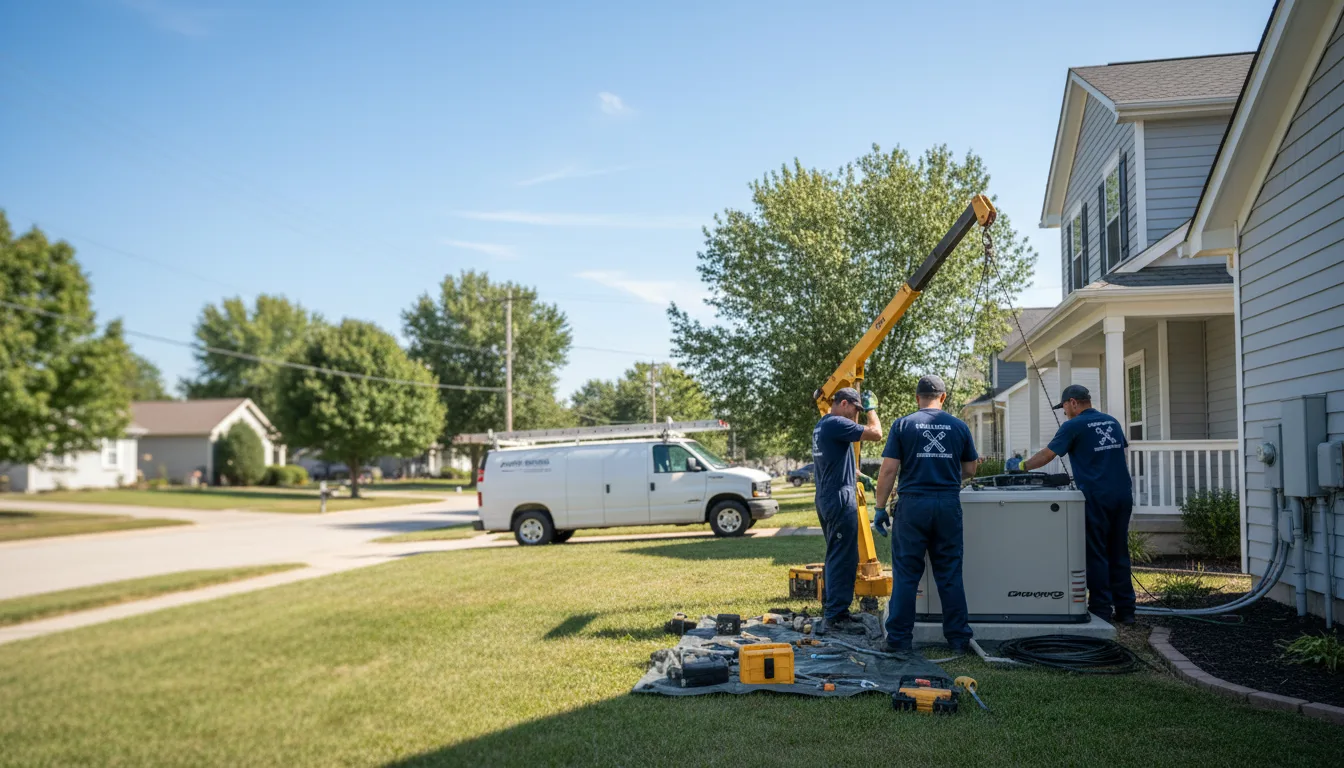 Generator Installation in Hext, TX near me